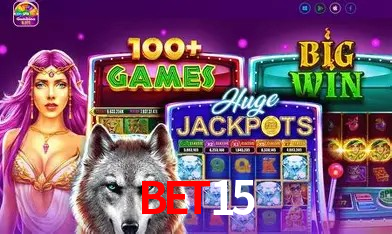 Interface moderna da plataforma bet15
